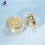 Luxury Facial Cream Jar 15g 20g 30g 50g Plastic Cosmetic Jars for Skincare Serum