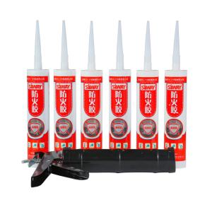 China KTV One Component 300ml Fire Resistant Silicone Sealant wholesale