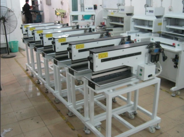 PCB V-cutting Machine,Scored Recycled Circuit Boards Separation without Microstress