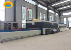 China AT2436 Horizontal Flat Glass Tempering Furnace 2440 * 3660 Mm CE Certification wholesale