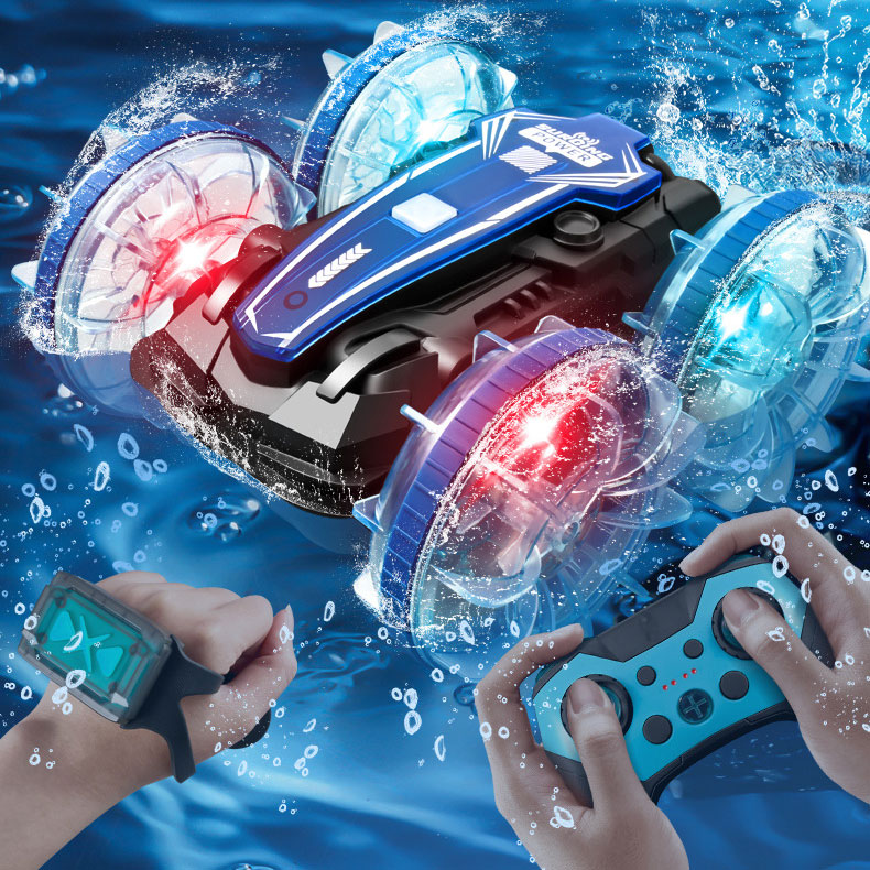 State of Assembly Ready-to-Go RC Vehicle for Boys Waterproof Stunt Gesture Sensing