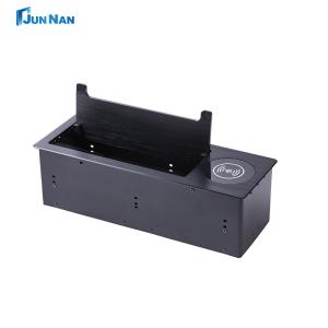 China Hidden Desk Wireless Charge Smart Office Furniture Tabletop Power Socket wholesale