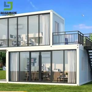China PVC Window Flat Pack Container House Earthquake Resistant Custom Design wholesale