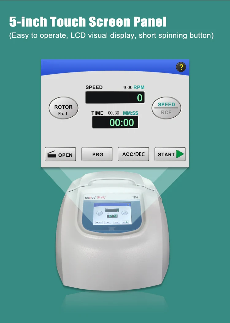 Cence TD4 PRF PRP Centrifuge