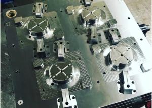 China HASCO Standard 4 Cavity 1.2344ESR Plastic Auto Parts Mould wholesale