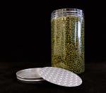 Customized 30g 50g PET Cosmetic Packaging Plastic Empty Container Black Cream