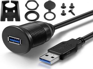 China Green Compliant Car Audio Cable USB 3.0 Extension Cable Suitable For Marine wholesale