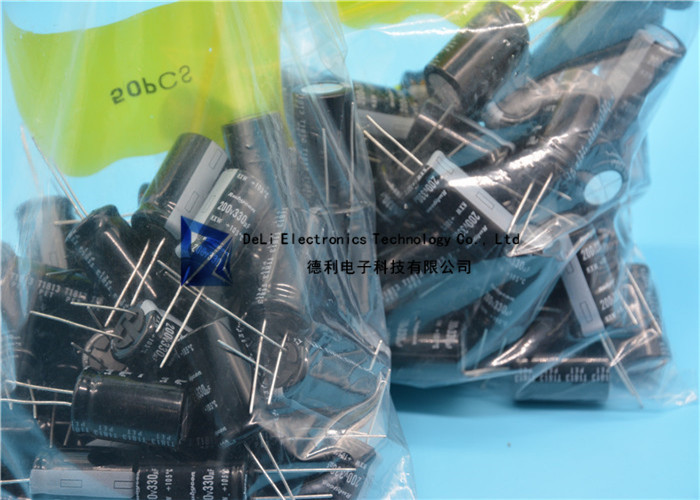 Aluminum Electrolytic SMD Chip Capacitor Radial 2000 Hrs 105°C 330µF 200V 200KXW330MEFC18X30