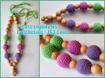personalized pacifier clip,natural wooden beads dummy clip,pacifier holder