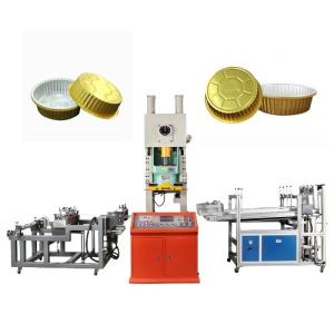 China 11KW Main Motor Power Professional 45t 63t 80t Aluminium Foil Tray Making Machine for 2023 wholesale