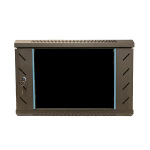 China KICO 15U Wall Mounted Network Rack Cabinet With Tempered Glass Door Post Rack wholesale