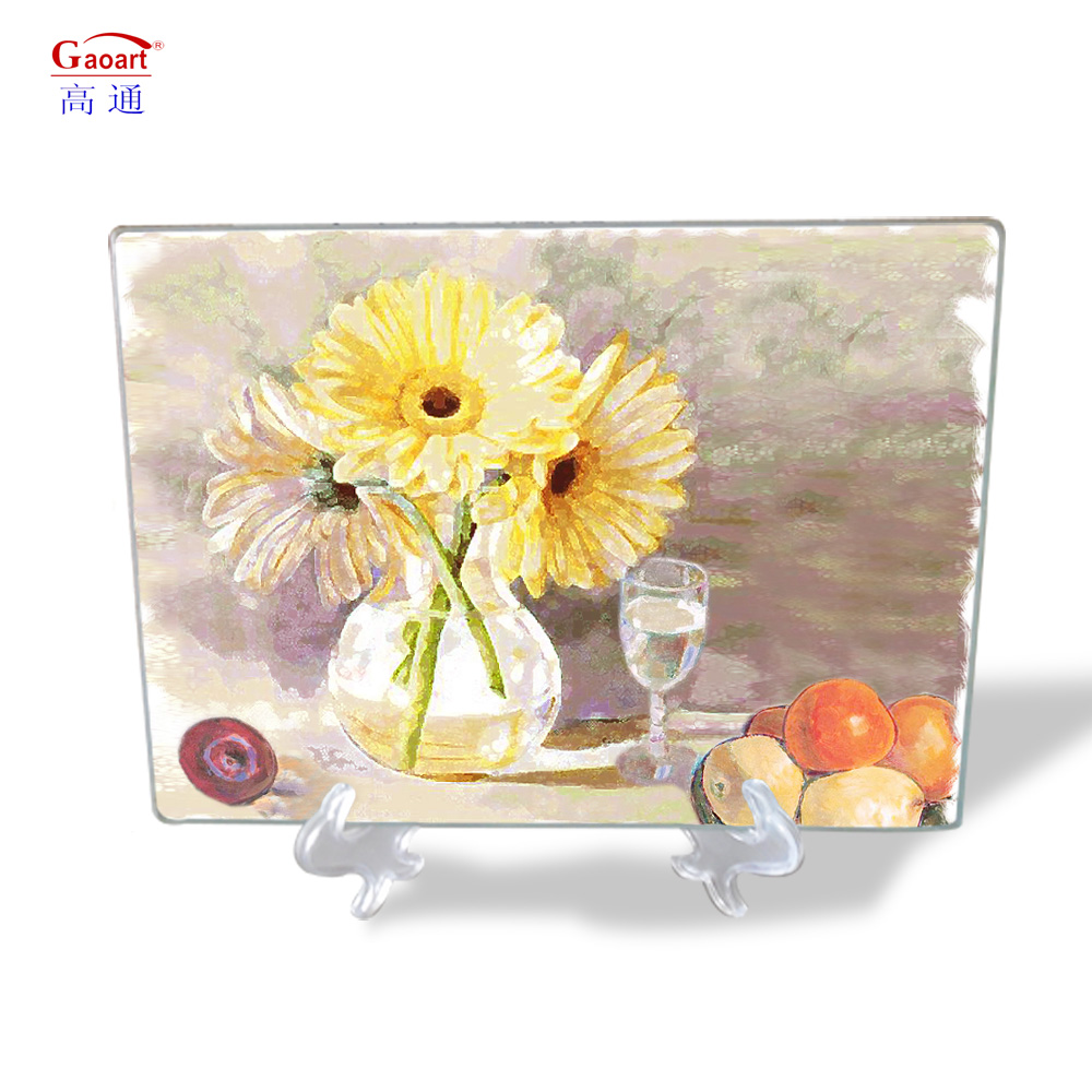 Sustainable Design Style Serving Tray with Tempered Cutting Board and Smooth Surface