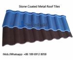 Sangobuild Metro Eco Roofing Tile / Stone Coated Eco-Friendly Metal Types Roof