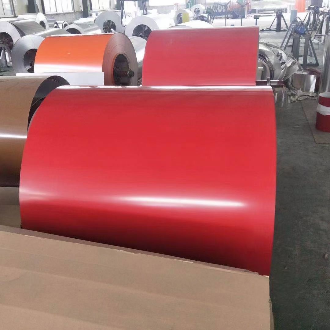 3000 6000 Series Color Coated Aluminum Coils for Bending Welding Punching Cutting Applications and Customized Width