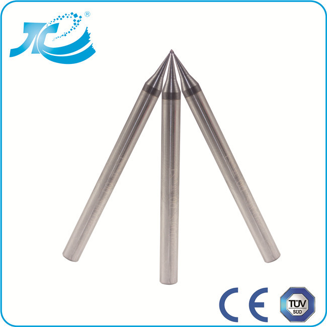 Diamond Coated Micro End Mills HRC 55 / 60 / 65 , 2 - 4 Flute End Mill