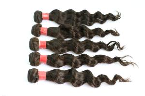 China Virgin Unprocessed Human Hair Loose Wave Hair Weave 8&quot; - 30&quot; wholesale