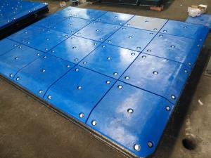 China Customized UHMW - PE Face Pads For Impingement Bolt Mounting wholesale