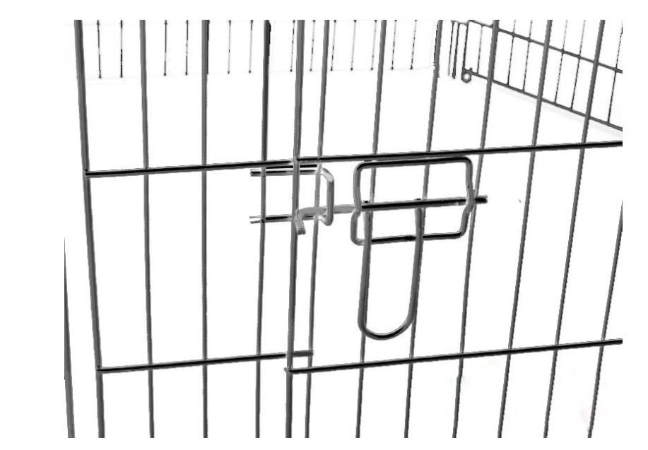 63x91 CM x 6pcs Wire Mesh Small Size Dog Kennel with Shelter or w/o Shelter,Pet Cages,Carriers & Houses,Welded Mesh