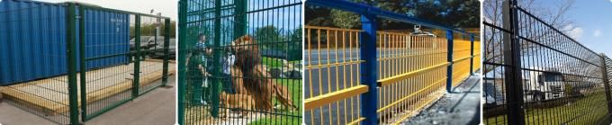 Security Essenstial 656 / 868 Twin Wire Mesh Fence System 8Ft Height Flat Panels