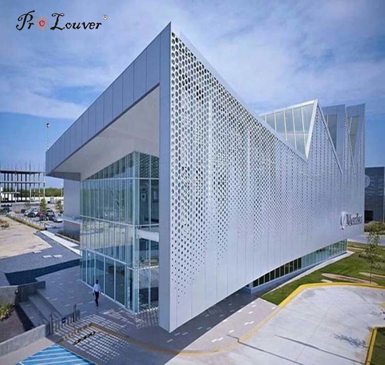 Interior/ Exterior Design Perforated Aluminum Customized Screen