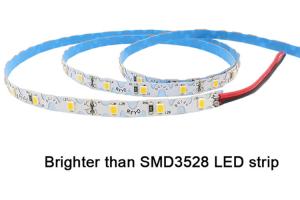 China Warm White 5050 Led Strip Lights 6mm 5M/Lot Width 5M/Lot Yellow 12V wholesale