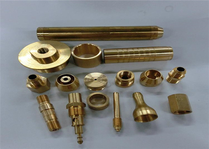 Brushed Polished Small Brass Valve Brass Precision Turned Components Durable