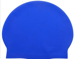 China Fashion Bathing Silicone Rubber Parts , Colorful Adult Waterproof Swimming Hat wholesale