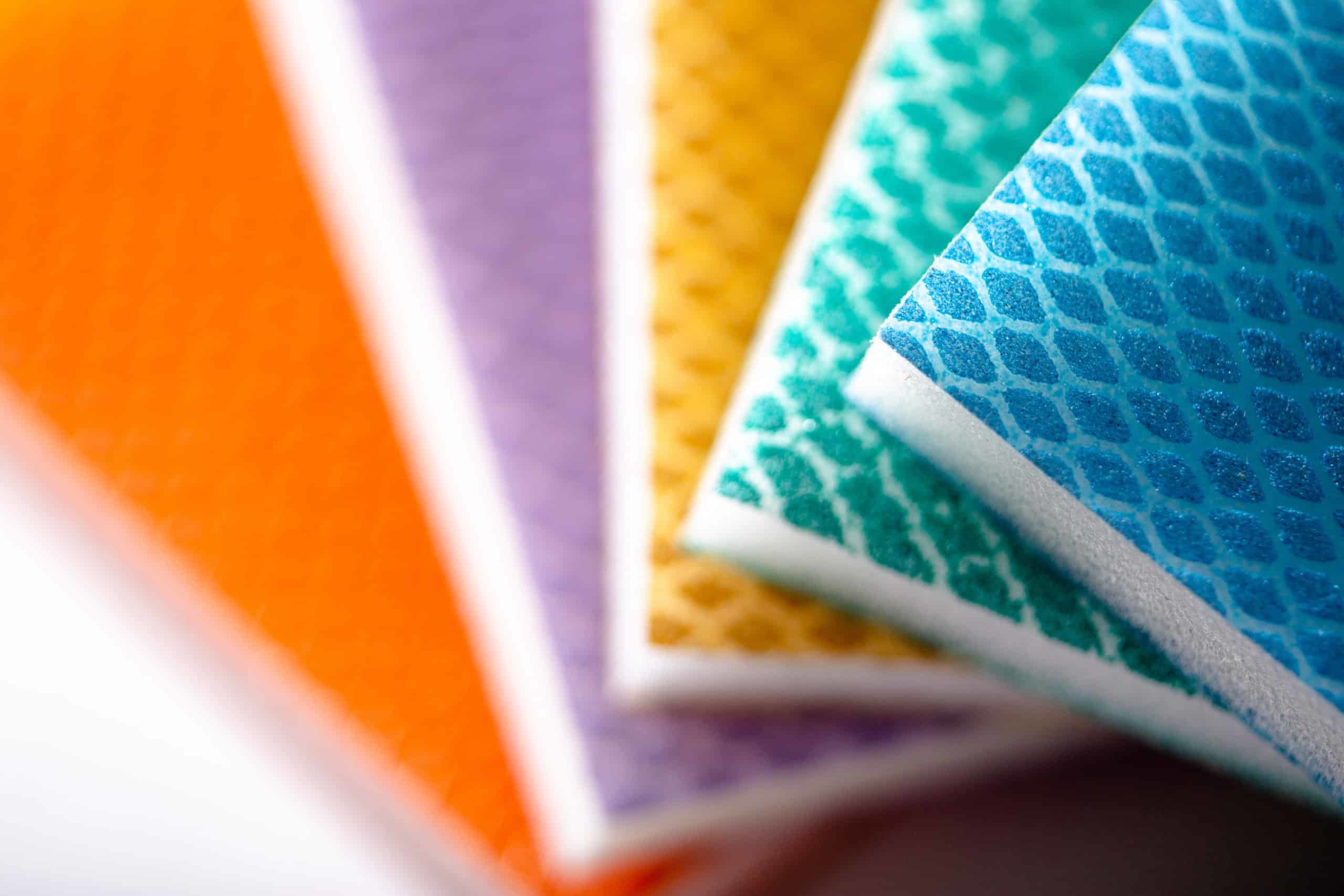 Rhombus Sanding Foam Sponge Pad Aluminum Oxide Double Face Washable