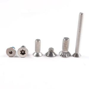 China 6mm Shank Diameter Countersunk Carriage Bolts 37mm Overall Length wholesale