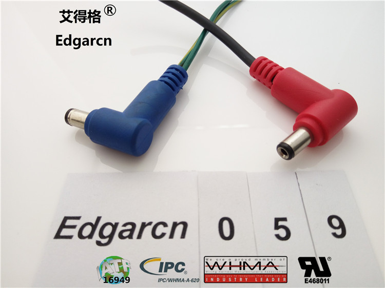 Copper / Tined Industrial Wire Harness Dc Power Cable Ul 2468 18/2f Flat