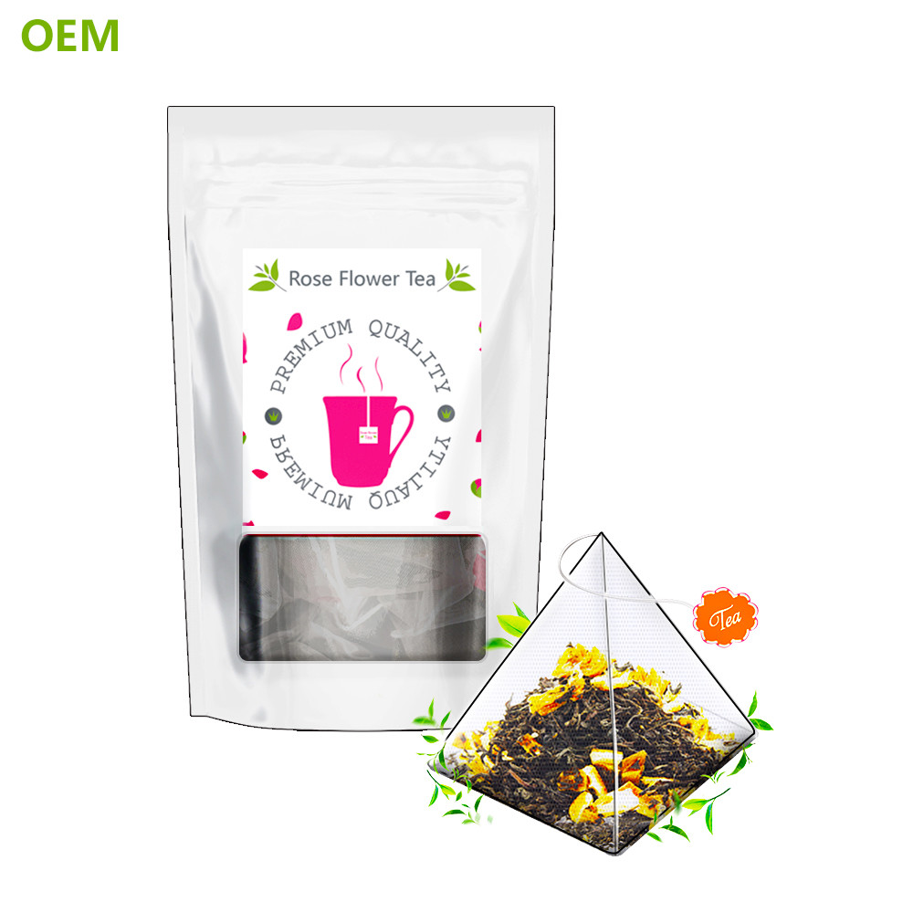 Nylon Triangle Rooibos Teabag Packaging Machine CE ISO9001 LC-NT-6