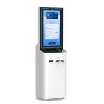 32 Inch Touch Screen Payment Kiosk With Cash Acceptor And Support Credit Card