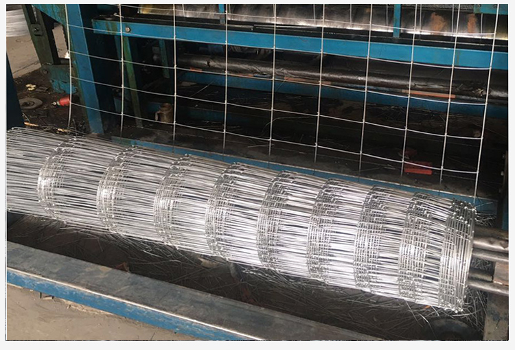 Attractive Price New Type Fencing For Sale Goat Wire Fence Hot Sale 150*150mm Hole Size Field Fence