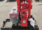 Small Portable 50m Diamond Core Drilling Rig For Soil Drilling