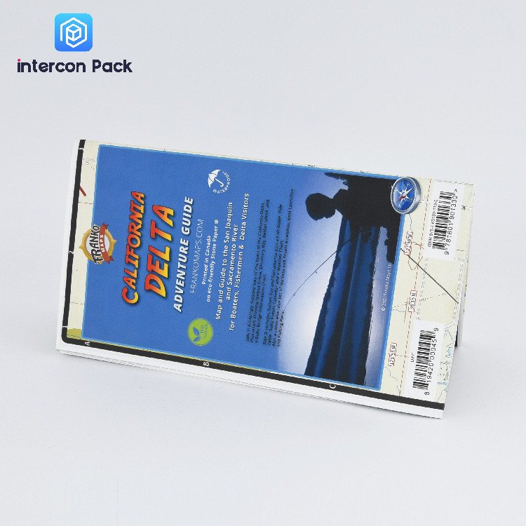 Oil Resistant Waterproof Stone Paper Color Printed Maps Manuals
