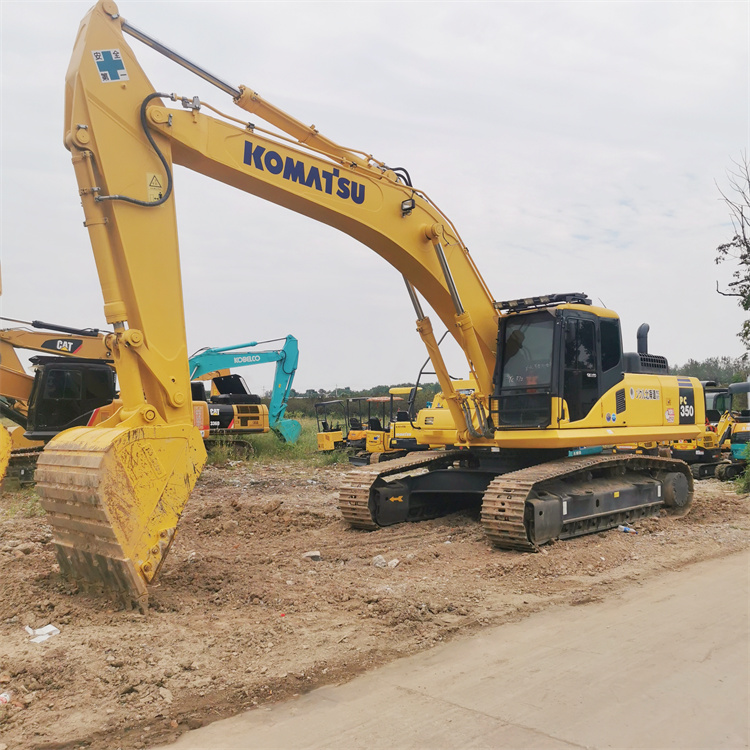 35 Ton Komatsu PC350 Crawler Excavator Original Hydraulic Valve and Pump Included