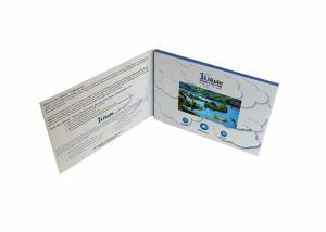China HD LCD Wedding Card Colorful Printing Digital Video Brochure For Gifts wholesale