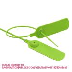 Customized Printing Logo Disposable Plastic Garment Security Seals Clothes Shoes