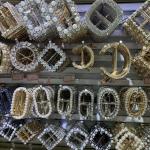 Shoes And Garments Pearl Belt Buckle 20-150g Rivet Eyelet Snap Button Cord
