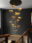 Push Button LED 1W Cluster Pendant Light For Stairwell Hanging Light Fixtures