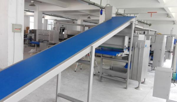 750mm Width Industrial Bread Production Line 5000 Kg /Hr With Decoration