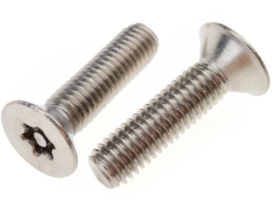 Countersunk Head Security Screws Stainless Steel A2 M5 Fastener