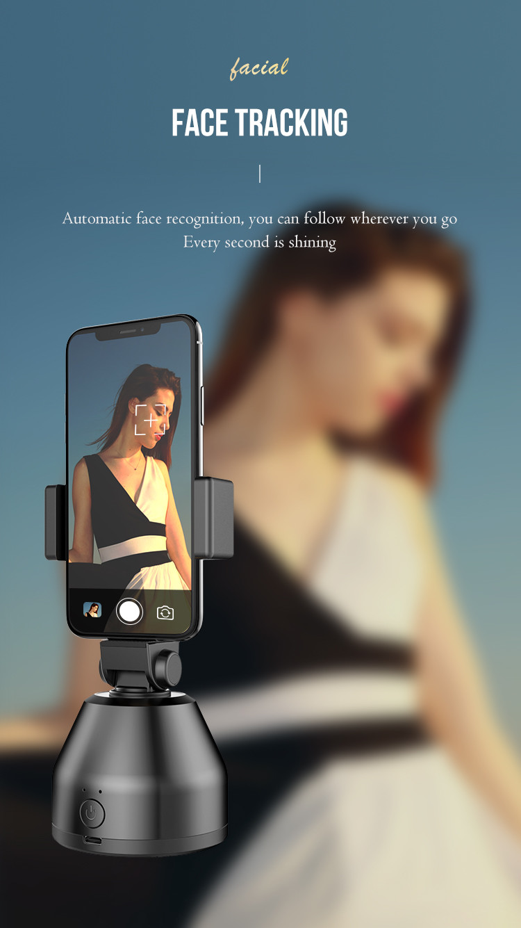 360 Degree Object Tracking Holder , 5H Object Tracking Phone Holder