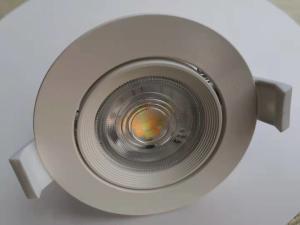 China 85mm 7W Round Recessed LED Downlight Living Room IP54 25000H wholesale