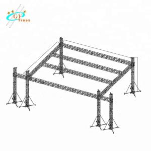 China Concert Lighting Tower Truss For Stage Roof 50*2mm Sub Main Tube wholesale