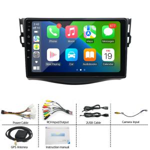 China 2Din Car Android Stereo Automotive Multimedia Player for Toyota RAV4 Rav 4 2007-2012 wholesale