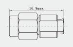 MSSM Series Male Stainless Steel RF Connector for CXN3506/MF108A Cable