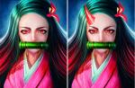 50*70cm Anime 5D 3D Lenticular Poster For Advertising