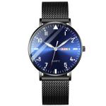 Bilayer Multifunction Watch Stainless Steel Back Bracelet Watch 6mm Thickness