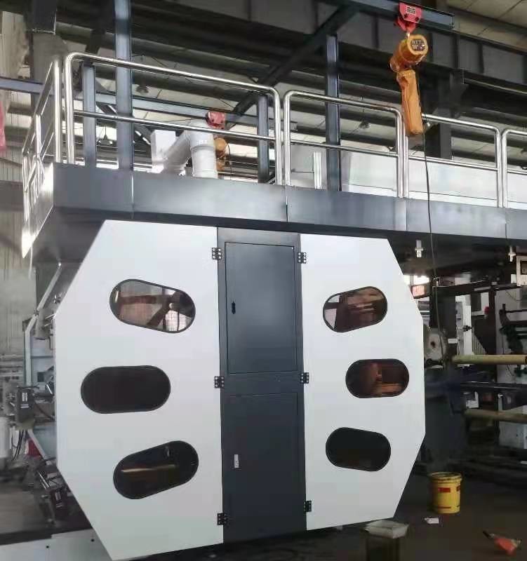 High Speed Flexo Printer for Paper, Plastic Film, Non-woven Fabric# Printing Width 600-2000mm 8-Color Flexo Printer